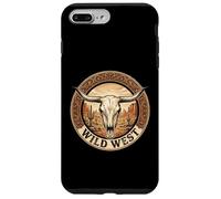 Wild West Cow Skull Vintage Western Rodeo Cowboy Case for iPhone 7 Plus/8 Plus