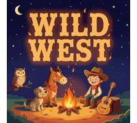 Wild West: Cowboy Coloring Book for Kids with Western Adventure Pages and Cute Frontier Animals: For Kids and Beginners | Single-Sided Pages (Bold and Easy Coloring Books by Coloring Lane)