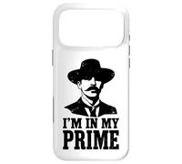 Wild West Gunslinger Quote - I’m in My Prime Case for iPhone 17 Pro Max