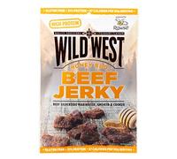 Wild West Honey BBQ Beef Jerky 60g - High Protein Gluten Free Snack - No Added MSG - Ideal for Gym, Travel, Hiking & Everyday Energy