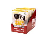 Wild West Jerky Wild West Beef Jerky (12 x 25g Packs) - None Box of 12