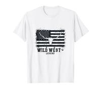 Wild West Legend | Western Country Men Boy Cowboy T-Shirt