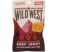 Wild West Original Flavour Beef Jerky, High Protein Multipack 3 x 100 Gram Packs
