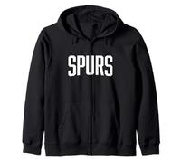 Wild West Text Graphic Zip Hoodie