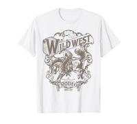 Wild West Western Cowboy Rodeo Country Music Women Men Kids T-Shirt