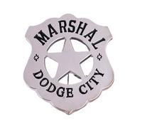 Wild West with the Authentic Western Cowboy Badge Pin Durable Metal, Perfect for Collectors, Authentic Touch to Any Outfit or Display. Decoration badge, Metal, n