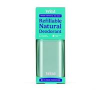 Wild Fresh Cotton and Sea Salt Deodorant in Aqua Case 40g