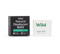 Wild Men's Fresh Cotton & Sea Salt Deodorant Refill 40g