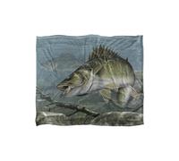 Wild Wings Feeding Frounds 2 Silky Touch Super Soft Throw Blanket 152 X 127 cm in White Wild Wings White 152 X 127 cm