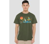 Wild Wings Three Ducks T-Shirt, Military Green | Size: Small Wild Wings Green S