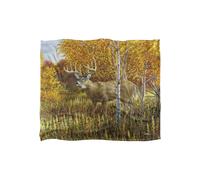 Wild Wings When Color Is King 2 Silky Touch Super Soft Throw Blanket 152 X 127 cm in White Wild Wings White 152 X 127 cm