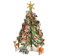 Wild Winters Song Pop & Slot Petite Advent Calendar | Pop-up Freestanding Christmas Advent Calendar | Interactive 3D Tree Scene