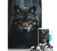 Wild Wolf Jigsaw Puzzles for Teenagers 2000 Jigsaws,Challenging To Complete But Fun And Humorous Unique Home Decor And Gifts 70x100cm