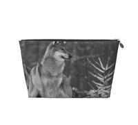 Wild Wolf Printed, Toiletry Pouch Makeup Bag Cosmetic Bag Portable Travel Toiletry Bag