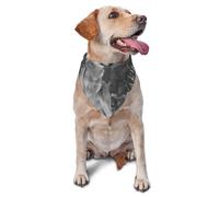 Wild Wolf PrintedDog Bandanas Cat Puppy Scarfs Washable Pet Handkerchief
