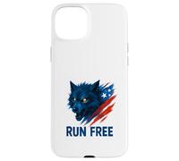 Wild Wolf Run Freedom Spirit Case for iPhone 15 Plus