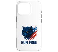 Wild Wolf Run Freedom Spirit Case for iPhone 16 Pro