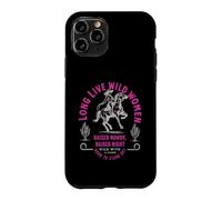 Wild Women Cowgirl Raised-Rowdy-Raised-Right Western Art Case for iPhone 11 Pro