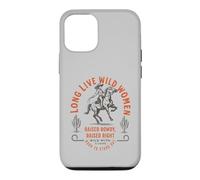 Wild Women Cowgirl Raised-Rowdy-Raised-Right Western Art Case for iPhone 12/12 Pro