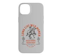 Wild Women Cowgirl Raised-Rowdy-Raised-Right Western Art Case for iPhone 14 Plus