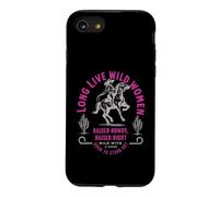 Wild Women Cowgirl Raised-Rowdy-Raised-Right Western Art Case for iPhone SE (2020) / 7/8