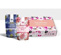 Wild Women Tea Club - PREGNANCY Support Teas Box (34 weeks+) - Mum To Be - Contains 2 x 100g Tea Blends 'Baby Blossom' and 'Fly Me To The Moon' | Loose Leaf Herbal Tea Blend