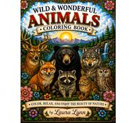 Wild & Wonderful Animals Coloring Book