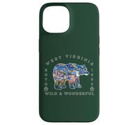 Wild Wonderful West Virginia Wildlife WV Mountains Souvenir Case for iPhone 15