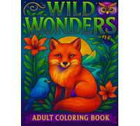 WILD WONDERS: ADULT COLORING BOOK
