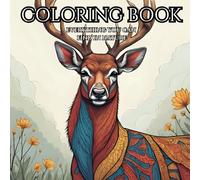 Wild Wonders: An Adult Animal Coloring Book For Mind Clarity: Beautiful and Detailed Animal Illustrations to Soothe the Mind