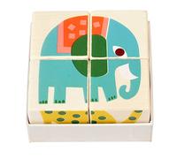 Wild Wonders Wooden Puzzle Cubes