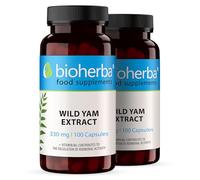 Wild Yam 330 mg - 200 Capsules | Traditional Herbal Supplement for Women’s Wellness and Monthly Balance by BIOHERBA