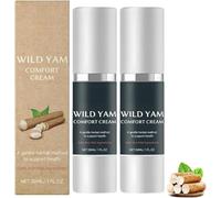 Wild Yam Comfort Cream, Wild Yam Cream, Natural Organic Wild Yam Balancing Cream, Wild Yam Cream for Hormone Balance, Wild Yam Skin Cream (2 Pcs)