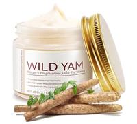 Wild Yam Cream for Hormone Balance for Women, Helps with Hot Flashes, Night Sweats & Menstrual Comfort, Brighten, Firm and Nourish the Skin, For Face and Body