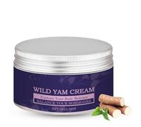 Wild Yam Cream for Hormone Balance - Natural Organic Balancing Cream for Women - Soothing Menopause, PMS & Hot Flashes Relief - Moisturising Skincare with Sunflower Oil & Vitamin E- Anti Wrinkle - 50g