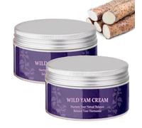 Wild Yam Cream for Women, Organic Wild Yam Cream for Hormone Balance & Natural Ingredients, Red Clover St Germain Berry, Suitable for All Skin Types (2pcs)