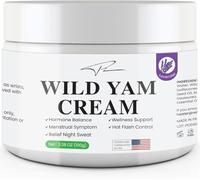 Wild Yam Cream Menopause Supplements: Harmone Balance for Women Estrogen Cream with Organic Formula Recommended by Dr. Barbara O'neill