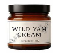 Wild Yam Cream, Natural Hormone Balance Moisturizer, for Women 60g, Sensitive Skin Care