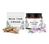 Wild Yam Cream,Natural Organic Wild Yam Cream with Vitamin E Aloe Vera,Moisturiser VC Body Lotion with Lavender and Coconut Oil, Face and Body Lotion for Dry Skin,Gentle Formula for Women (1PC, 60g)