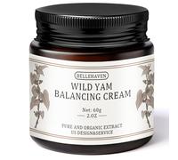Wild Yam Cream, Organic Wild Yam Cream for Hormones Balancing Cream Natural Ingredients, Lavender Scent, Suitable for All Skin Types, PMS & Menopause Relief, 2 oz/60 g