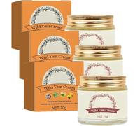 Wild Yam Cream,Women's Wild Yam Cream Organic for Hormone Balance, Long-Lasting Moisturizing, for All Skin Types