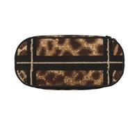 Wild Zoo Print Pencil Pouch for Kids Fun Pencil Case Pouch for Girls Large Pen Case with Zipper, Portable Pencil Bag Holder for School Sudent Teacher Stationery