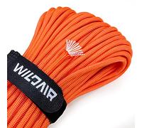 WILDAIR 750lb Paracord Parachute Cord Lanyard Ropes U.S. Military Type IV-11 Triple Strands 100FT Outdoor Camping