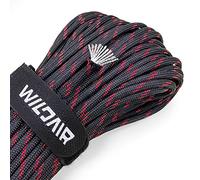 WILDAIR 750lb Paracord Parachute Cord Lanyard Ropes U.S. Military Type IV-11 Triple Strands 100FT Outdoor Camping