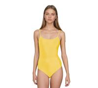 Wildarms Women's Ballet Leotard Spaghetti Strap, Adult Dance Leotard for Studio Practice, Training & Stage Performance (Yellow, S)