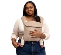 WildBird - Aerial Carrier - 7 to 45 lbs - for Moms, Dads & Caregivers - 100% Natural European Linen Fibers - Versatile & Adjustable - Large Size - Desert Lark Fabric