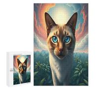 Wildcat 1000Pc Jigsaw Puzzles Adults Children Paisaje Edificio Jigsaws Post-Exam Relaxation Challenging Design Great Gift Students Stress Reliever 1000 PCS