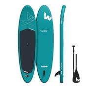 WildCat Inflatable Kayak Paddle Board - Paddle Board Set With A Padded Foam Seat (Cruiser 2.0, 10'9ft | Aqua)