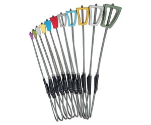 Wildcountry Rock On Wire Anodised 1-10 Stopper Set
