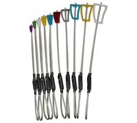 Wildcountry Rock On Wire Anodised 1-10 Stopper Set Grey 1-10